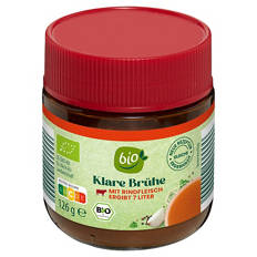Bio-Brühen im Glas, Rind