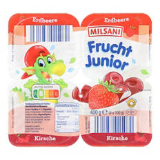 Frucht-Junior,  Erdbeer-Kirsche