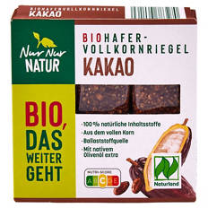 Bio-Hafervollkorn-Riegel 105 g, Schoko