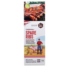 Spareribs Sous Vide, mariniert