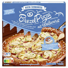 Brezelpizza, Weißwurst 377 g