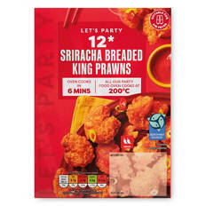 Sriracha Breaded Prawns 12 Pack*