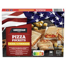 Pizza Pockets 360 g, 3-Cheese