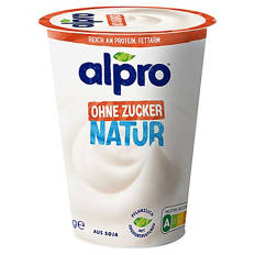 Joghurt Alternative, Sojabasis, Natur ohne Zucker 400 g