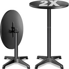 2in1 Steh-/Bistrotisch - klappbar, Doppelpkg.