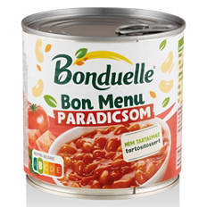 Bon menu szószos bab, paradicsom, 430 g