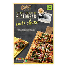 Goat's Cheese Stonebaked Flatbread