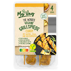 Grillspieße Curry 160 g