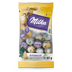 Weihnachtskugeln Alpenmilch