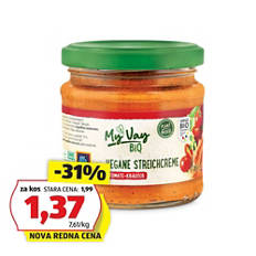 Bio veganski namaz, paradižnik - zelišča