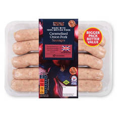 XXL Caramelised Onion Sausages