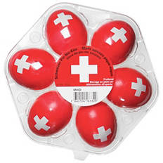 1. August-Eier, gekocht