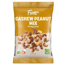 Cashew-Erdnuss-Mix 200 g, Honig und Salz