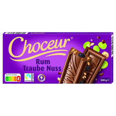 Schoko Variation 200 g, Rum Traube Nuss