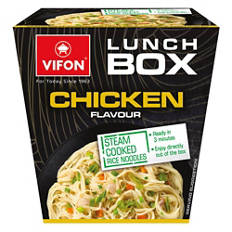 Lunch box készétel, instant rizstésztás, csirke ízesítésű, 85 g