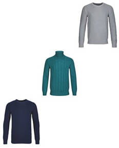 Adults' Chunky Knit Jumper