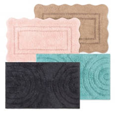 Tappetino da bagno in stile boho