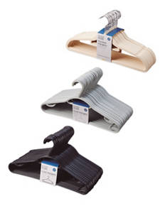 Flocked Coat Hangers