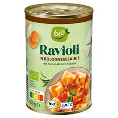 Bio-Ravioli 400 g, Bolognese