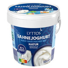 Sahnejoghurt griechischer Art 1 kg, 10 % Fett