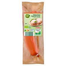Bio-Wurstspezialitäten 250 g, Hähnchenfleischwurst