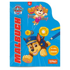 Mal- & Stickerbuch für Kinde, PAW Patrol