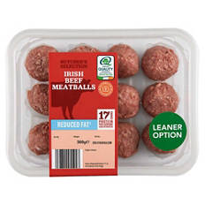 Irish Reduced Fat Beef Meatballs