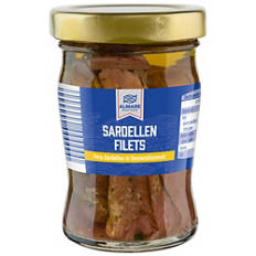 Filetti di acciughe, olio di girasole