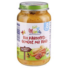 Bio-Menü 220 g, Kartoffel-Gemüse mit Rind