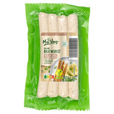 Vegane Würstchen 200 g, Vegane Bratwurst