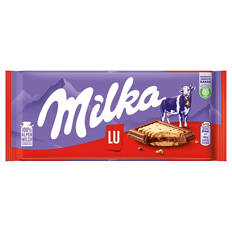 Tafelschokolade 87 g, Milka & LU-Kekse