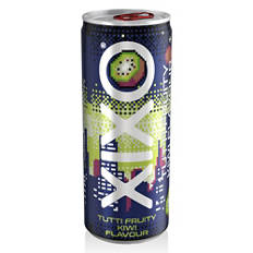 Szénsavas üdítőital, tutti fruity kiwi, 0,25 l