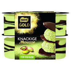 Knackiges Mousse 4 x 57 g, Pistazie