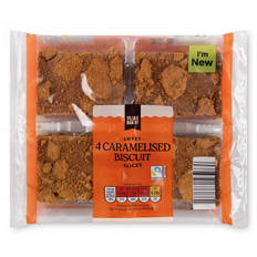 Caramelised Biscuit Cake Slices