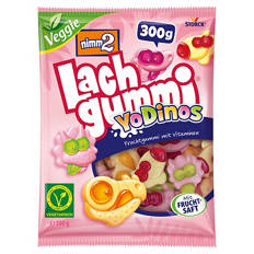 NIMM 2 Lachgummi Veggie 300 g, Yo Dinos