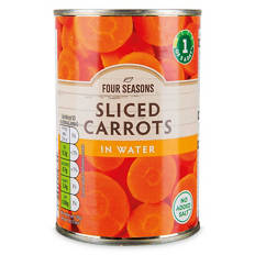 Sliced Carrots in Water