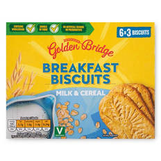 Milk & Cereal Breakfast Biscuits 6 Pack