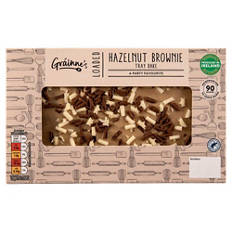 Loaded Hazelnut Brownie Traybake