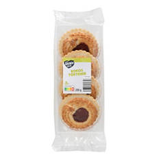 Petits gâteaux, noix de coco et abricot