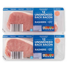 XXL Back Bacon Unsmoked