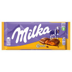 Schokolade 100 g, Karamell