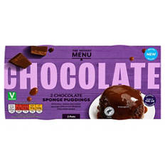 Chocolate Sponge Puddings 2 Pack