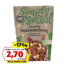 Praženi oreščki, mix