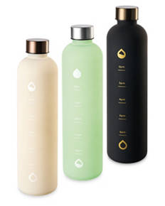 Plastic Bottle with Metal Lid