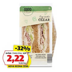 Toast sendvič, cezar