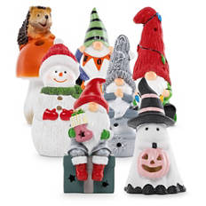 LED-Figuren Halloween/Winter