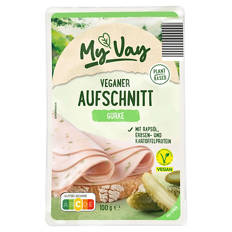 Veganer Aufschnitt 100 g, Gurke