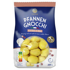 Gefüllte Pfannen-Gnocchi 300 g, Käse-Schinken