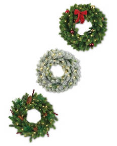 LED Christmas Wreath