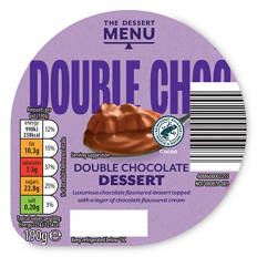 Double Chocolate Luxurious Dessert